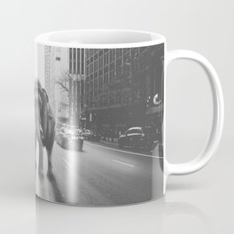 Elephant in the city Coffee Mug