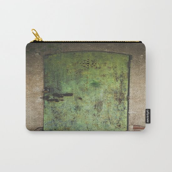 Rusty Green Door Carry-All Pouch