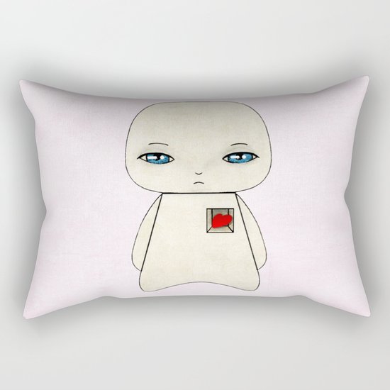 A Boy - Self-portrait 2 Rectangular Pillow