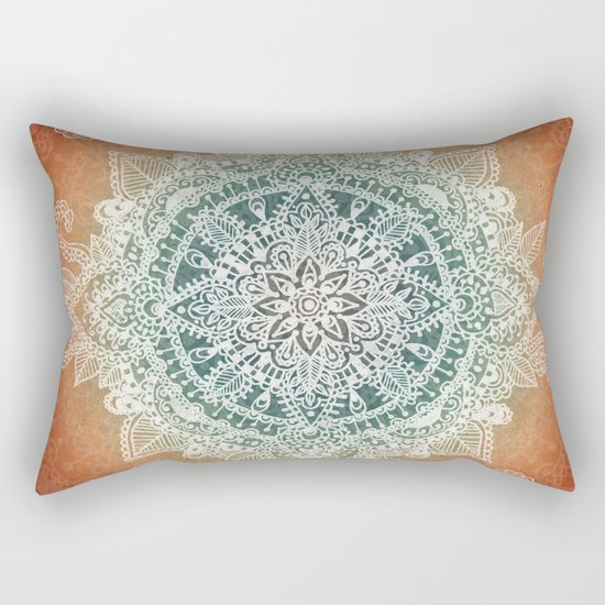 Burning With Desire Rectangular Pillow