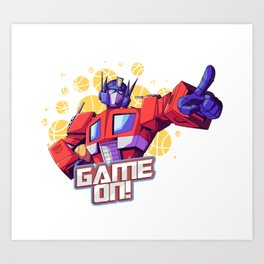 Game on! Art Print