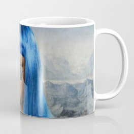 Millennial Mona (with the blue hair) Coffee Mug