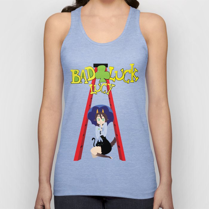 Bad Luck Poster Tank Top
