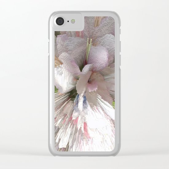 Abstract apple tree Clear iPhone Case
