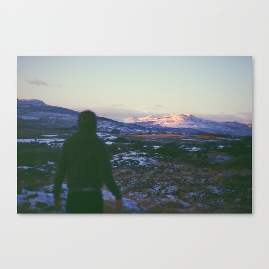 Looking Out To Snowdon Canvas Print