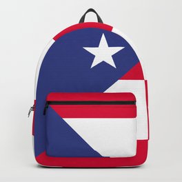 Puerto Rico flag emblem Backpack