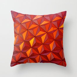 Geometric Epcot Throw Pillow