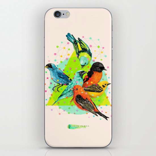 Colour Party III iPhone & iPod Skin