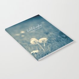 field of wishes Notebook