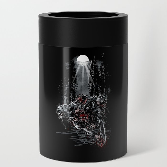 Cerberus Horror Beast Graphic Can Cooler