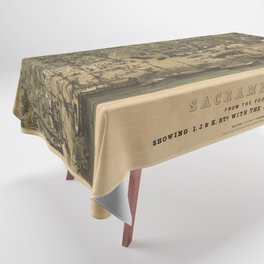 Sacramento, California (1850) Tablecloth