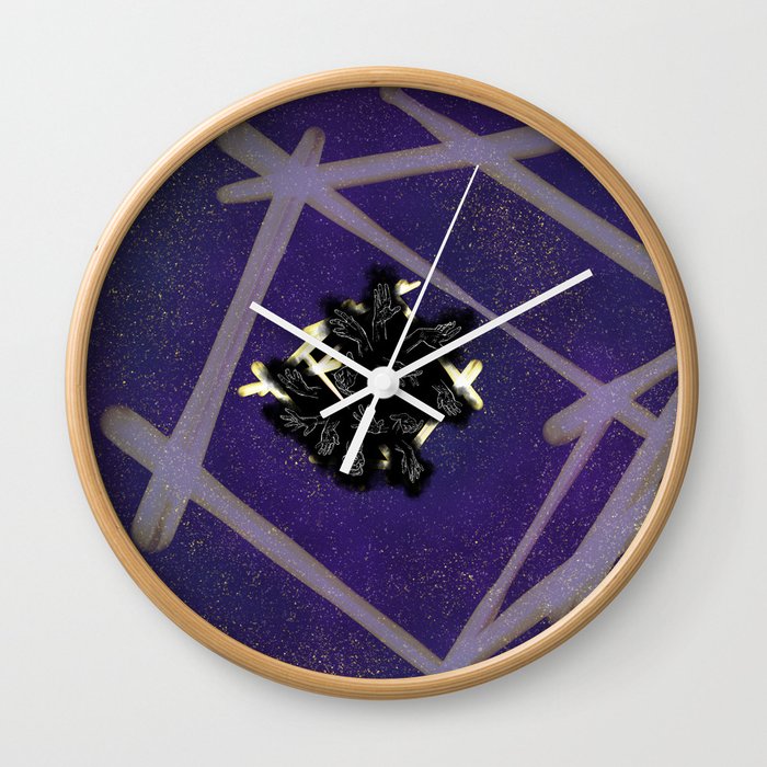 Society square Wall Clock