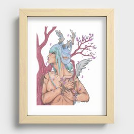 Forest Guardian Recessed Framed Print