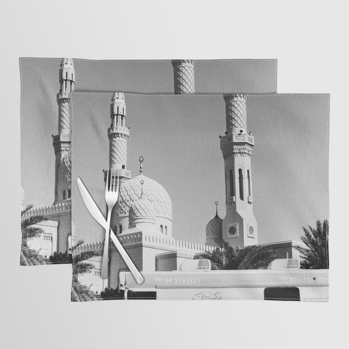 Mosque and Charity Placemat