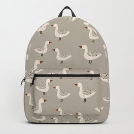 Grey ducks Backpack
