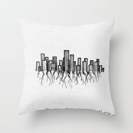 Roots Throw Pillow