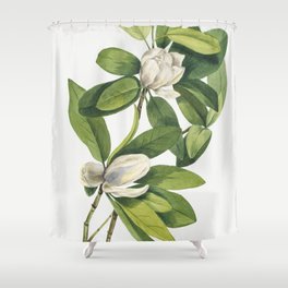 william morris flower flowers Shower Curtain