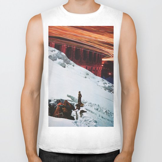 Chromatic Whirl Biker Tank