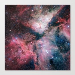 The spectacular star forming Carina Nebula Canvas Print