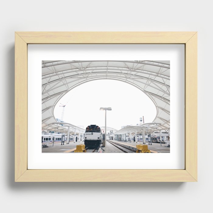Union Station Recessed Framed Print