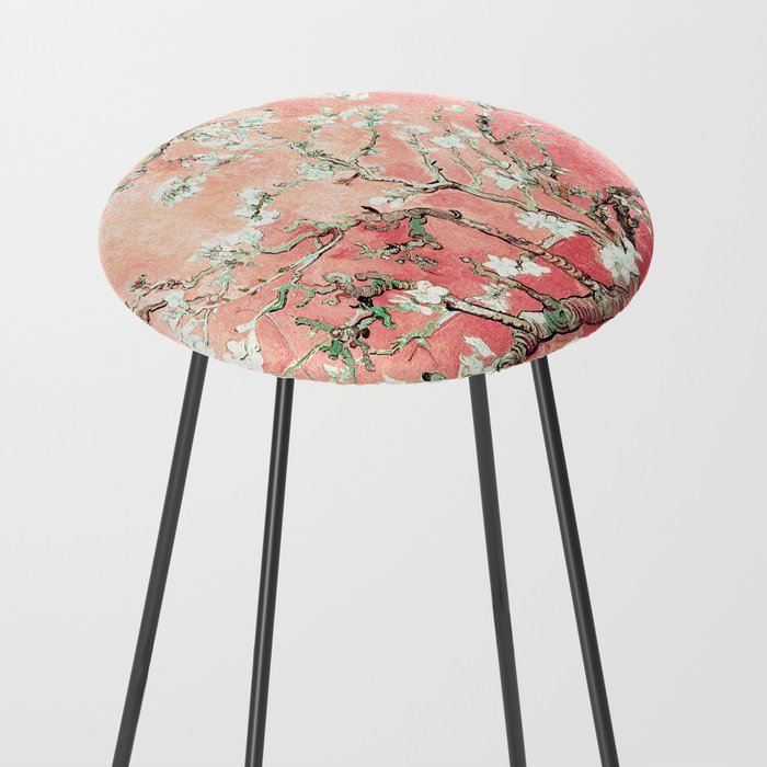 Van Gogh Almond Blossoms : Peach Counter Stool by purelove ...