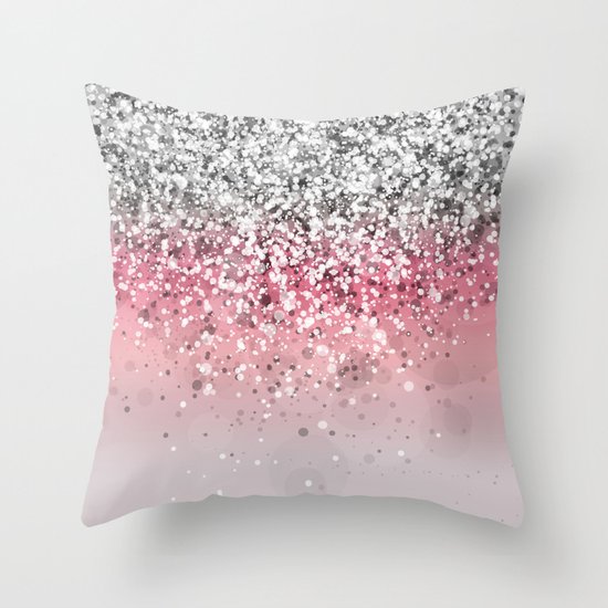 Spark Variations VII Throw Pillow