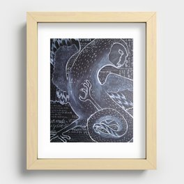 The Librarian Recessed Framed Print
