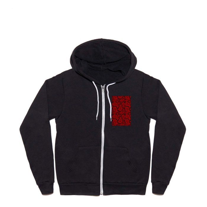 Paisley zip 2025 hoodie