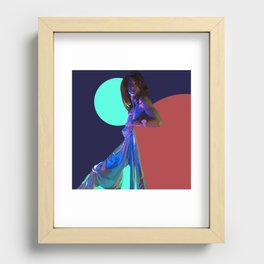 The Nighttime Covers Recessed Framed Print