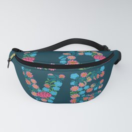 FLOWERED LOVE Fanny Pack