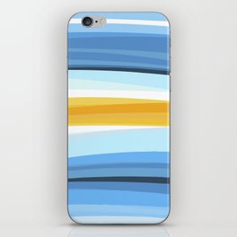 Blue Gold Colorspace 18000 iPhone Skin