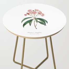 Mountain Laurel Watercolour Botanical Side Table