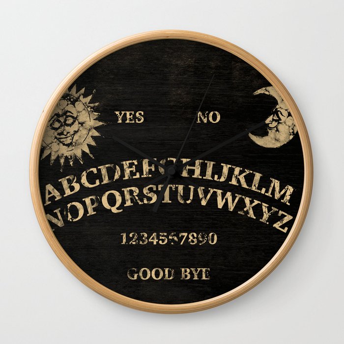 Ouija Wall Clock