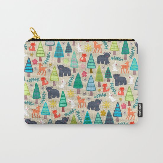 summer woodland Carry-All Pouch