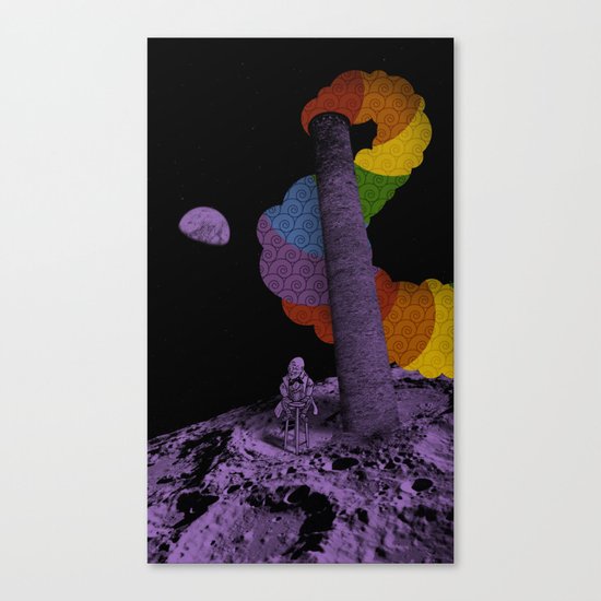 Lunar Variegation Phenomenon Canvas Print