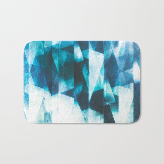 Icy icebergs Bath Mat
