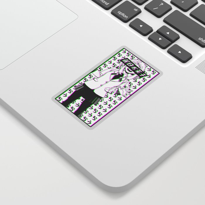 Uraraka Sad Aesthetic Boku No Hero Uraraka Sad Japanese Anime Aesthetic Sticker By Poser Boy Society6 society6