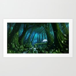 Mononoke Art Print