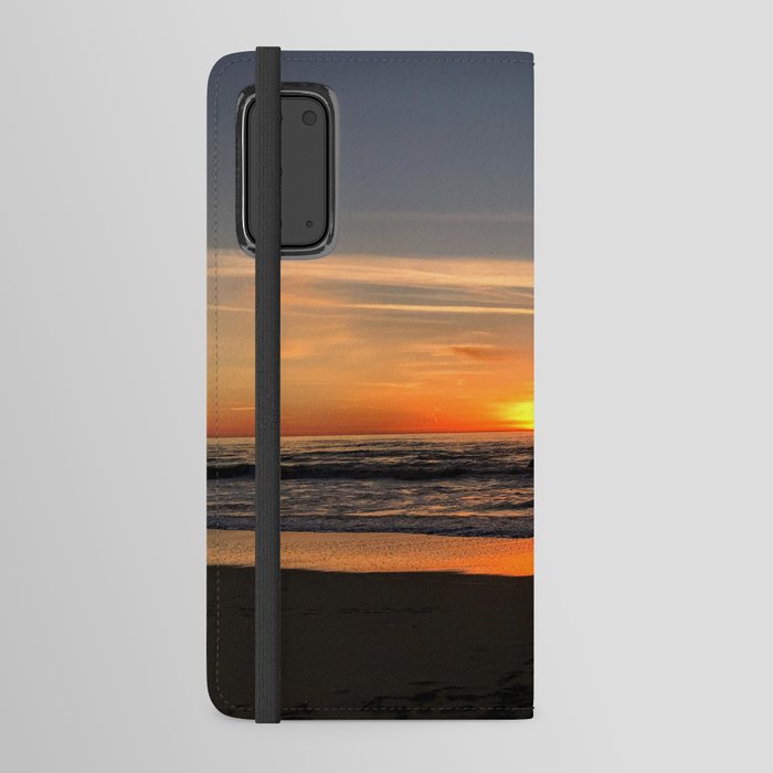 Beach Sunset Android Wallet Case