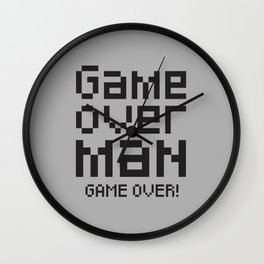Game over man - Alien Wall Clock