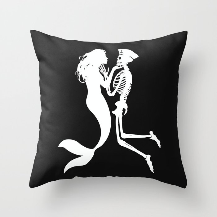 Lethal Love Throw Pillow