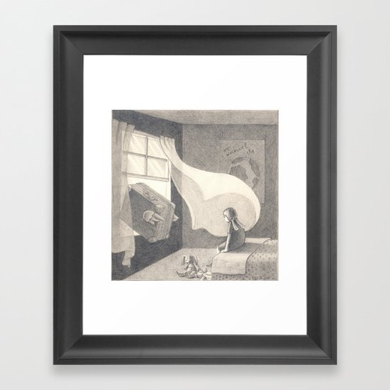 Travel the World Framed Art Print