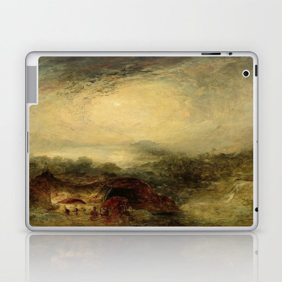 Joseph Mallord William Turner - The Evening of the Deluge, 1843  Laptop & iPad Skin