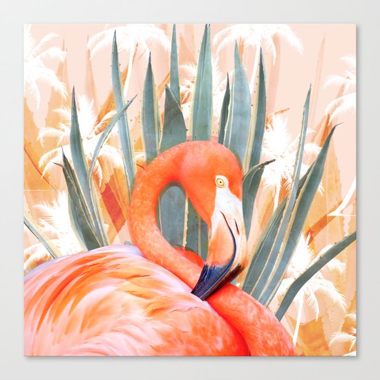Flamingo Canvas Print