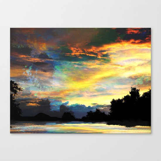 It is Only the End Canvas Print