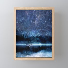 Night Sky Framed Mini Art Print