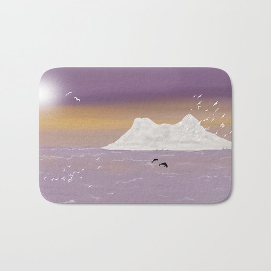 Flight of the Gulls Bath Mat