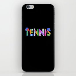 Tennis Tennis Racket Tennis Player iPhone Skin