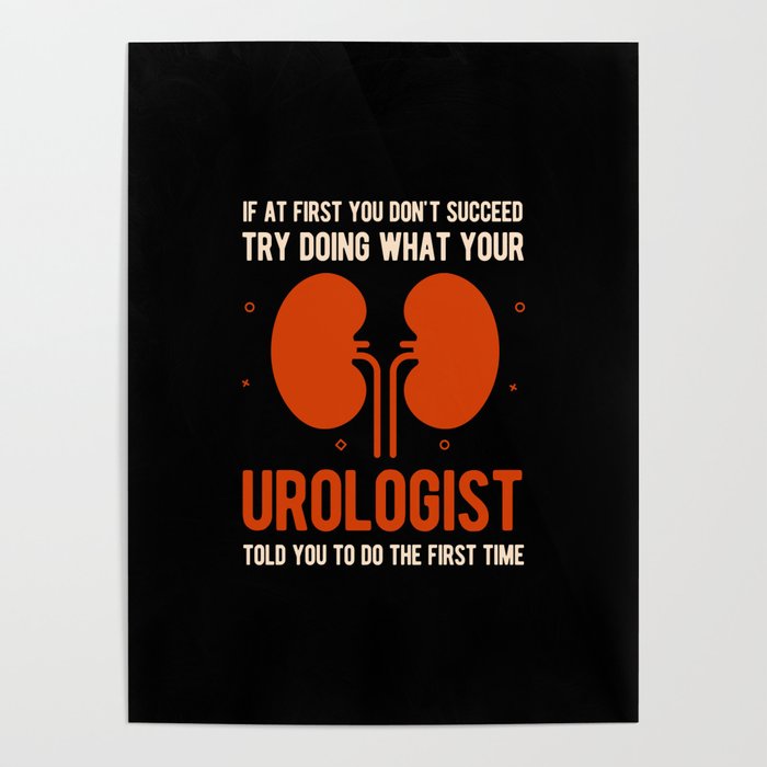 Funny Urology Urologist Poster