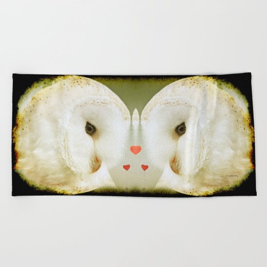 All is full of love Beach Towel